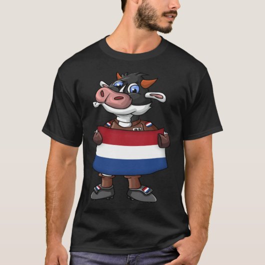Holland Koe Fan T-shirt (Voorkant)