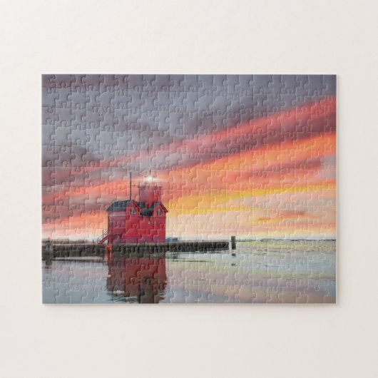 Holland Lighthouse Legpuzzel (Horizontaal)