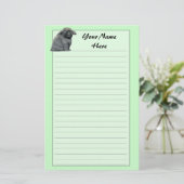 Holland Lop Briefpapier (Staand voorkant)