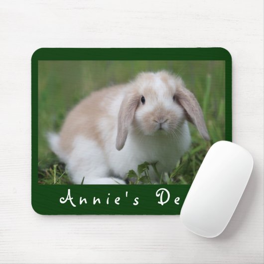  Holland Lop Bunny Muismat (Met muis)