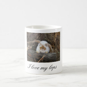 Holland Lop "I love my lops" mok