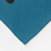 Holland Lop Rabbit And Boba Tea Funny Bunny Bubble Fleece Deken (Hoek)