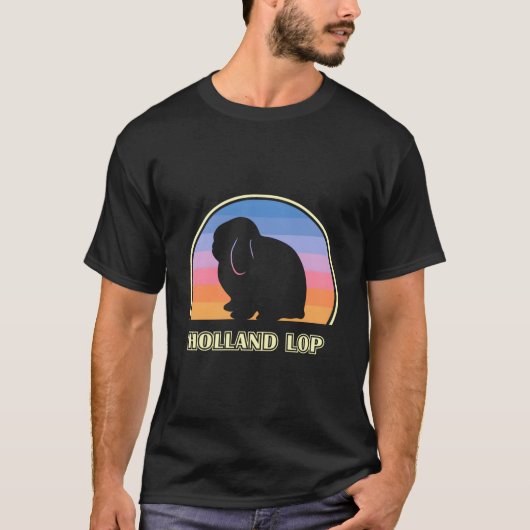 Holland Lop Rabbit T-shirt (Voorkant)