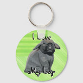 Holland Lop Sleutelhanger (Voorkant)