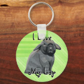 Holland Lop Sleutelhanger (Voorkant)