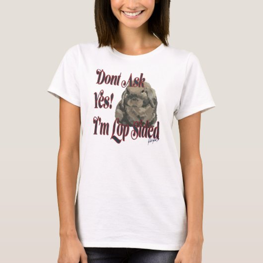 Holland Lop T-shirt (Voorkant)