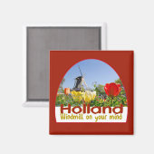 HOLLAND MAGNEET (Voorkant / Achterkant)