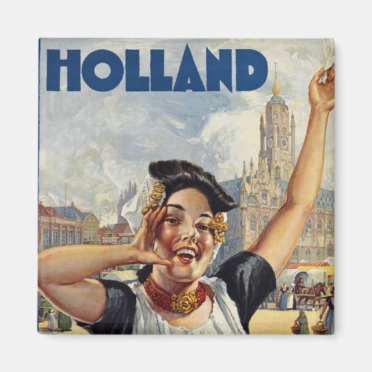 Holland Magneet (Voorkant)