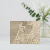 Holland Map door Arrowsmith Briefkaart (Staand voorkant)