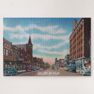 Holland Michigan Large Puzzle 1940 Legpuzzel