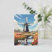 Holland Michigan Travel Briefkaart (Staand voorkant)