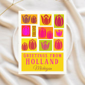 Holland Michigan USA Tulpen Briefkaart