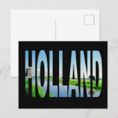 holland Nederland Briefkaart (Voorkant / Achterkant)