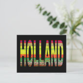 holland Nederland Briefkaart (Staand voorkant)