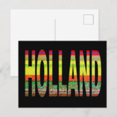 holland Nederland Briefkaart (Voorkant / Achterkant)