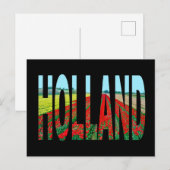 holland Nederland Briefkaart (Voorkant / Achterkant)