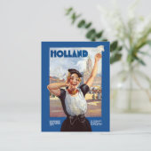 Holland Nederland Briefkaart (Staand voorkant)