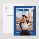  Holland Nederland Briefkaart (Voorkant / Achterkant)