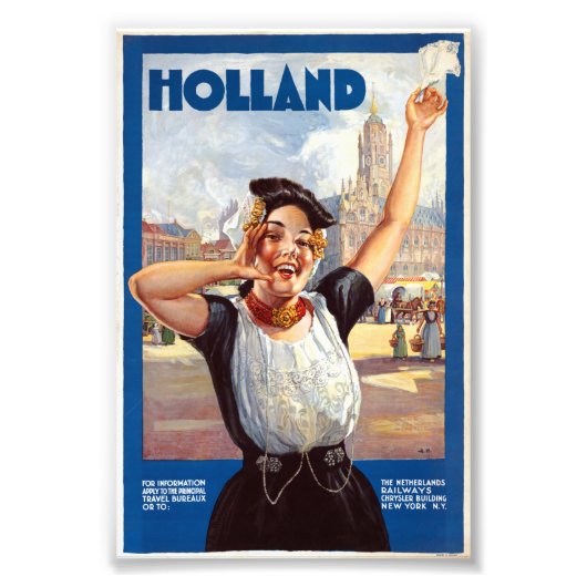 Holland Nederland Foto Afdruk (Voorkant)