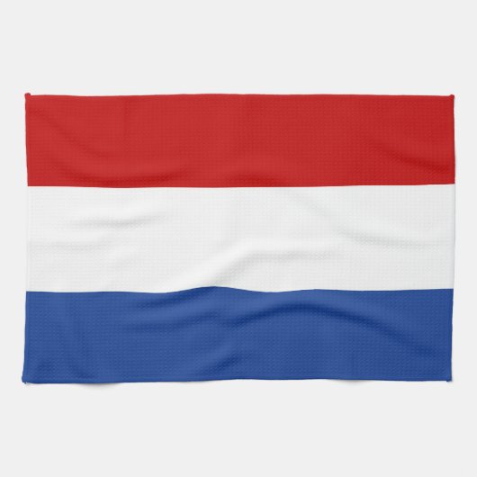 holland nederland vlaggen theedoek (Horizontaal)