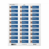 Holland Nederlands Meisje traditioneel Jurk Adres  Etiket (Full Sheet)