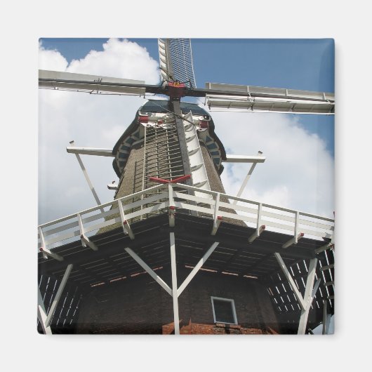 Holland Nederlandse Windmolen Koelkast Magneetplei Magneet (Voorkant)