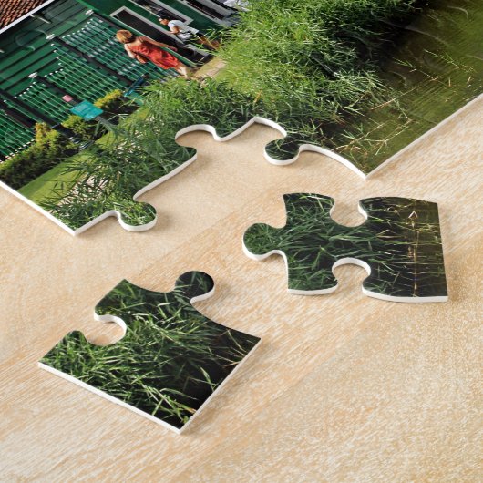 Holland: Nederlandse windmolendorp Legpuzzel (Zijkant)