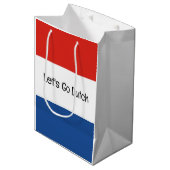 Holland Netherlands Dutch Flag Design Medium Cadeauzakje (Voorkant Gekanteld)