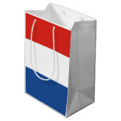 Holland Netherlands Dutch Flag Design Medium Cadeauzakje (Achterkant Gekanteld)