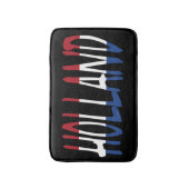 Holland overlay op Nederland Vlag op bk bmcnt Badmat (Voorkant Verticaal)