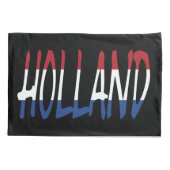 Holland overlay op Nederland Vlag op bk pcnt Kussensloop (Achterkant)