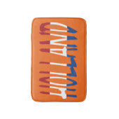 Holland overlay op Nederland Vlag op of bmcnt Badmat (Voorkant Verticaal)