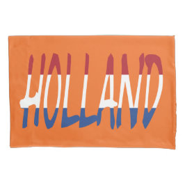 Holland overlay op Nederland Vlag op of pcnt Kussensloop