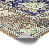 Holland Park Carpet van William Morris Poster (Hoek)