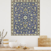 Holland Park Carpet van William Morris Poster (Keuken)