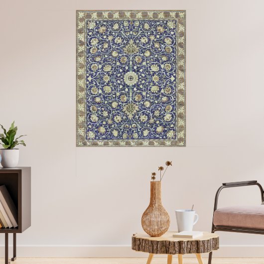 Holland Park Carpet van William Morris Poster (Woonkamer 3)