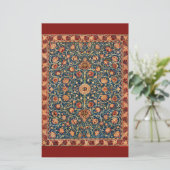 Holland Park Design (door William Morris) Briefpapier (Staand voorkant)