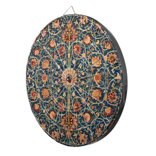 Holland Park Design (door William Morris) Dartbord (Voorkant Rechts)