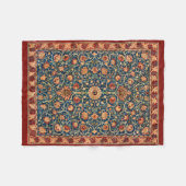 Holland Park Design (door William Morris) Fleece Deken (Voorkant (Horizontaal))