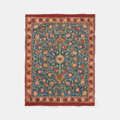 Holland Park Design (door William Morris) Fleece Deken (Voorkant)