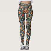 Holland Park Design (door William Morris) Leggings (Voorkant)