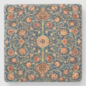 Holland Park Design (door William Morris) Stenen Onderzetter (Voorkant)