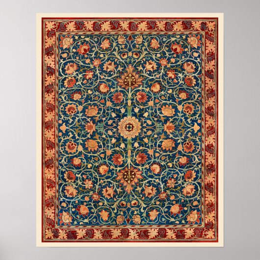 Holland Park door William Morris,  tapijtkunst Poster (Voorkant)