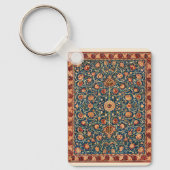 Holland Park door William Morris, tapijtkunst Sleutelhanger (Voorkant)