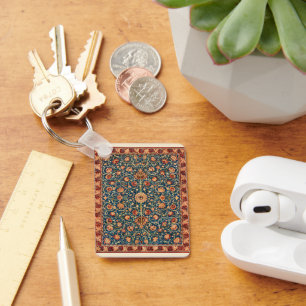 Holland Park door William Morris,  tapijtkunst Sleutelhanger