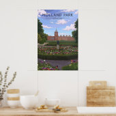 Holland Park Londen Reisposter Poster (Keuken)