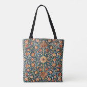 Holland Park Tapijtpatroon - William Morris Tote Bag (Achterkant)