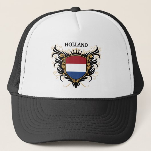 Holland [personaliseren] trucker pet (Voorkant)