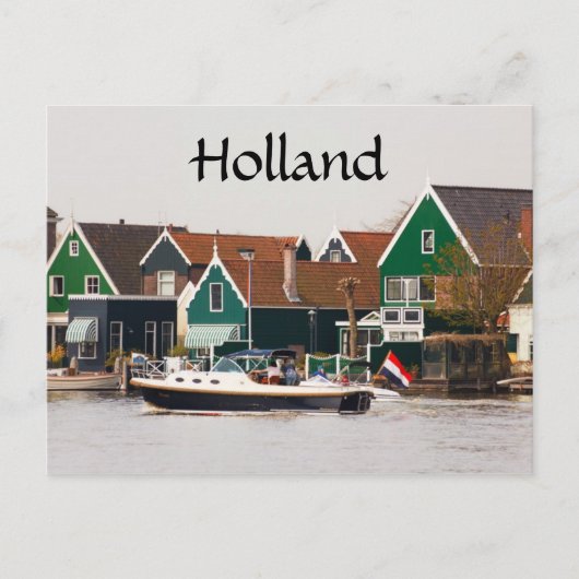 Holland Post Card Briefkaart (Voorkant)