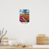 Holland Reis Kunst Vintage Poster (Keuken)